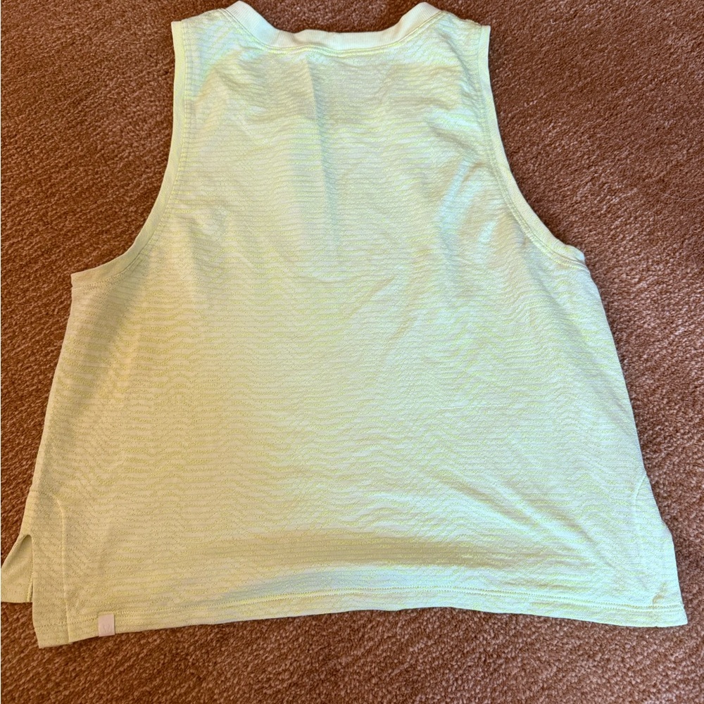 Lululemon Neon Yellow Women’s Sleeveless Tank Top